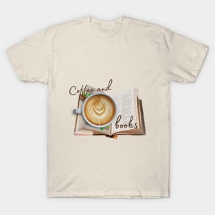 Coffee and booklover T-Shirt